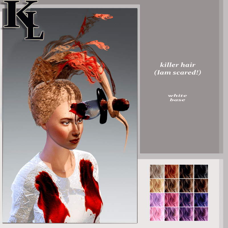 killer hair -base white