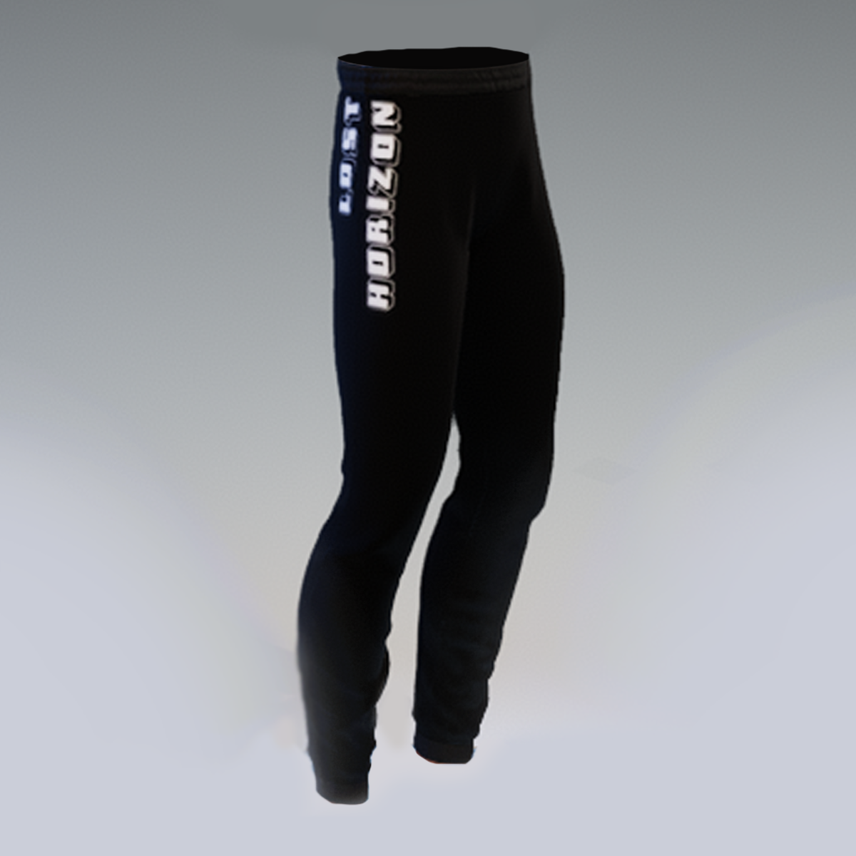 Unisex Lost Horizons Black Joggers