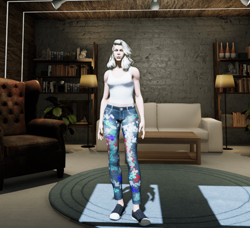 Painter's Blue Jeans