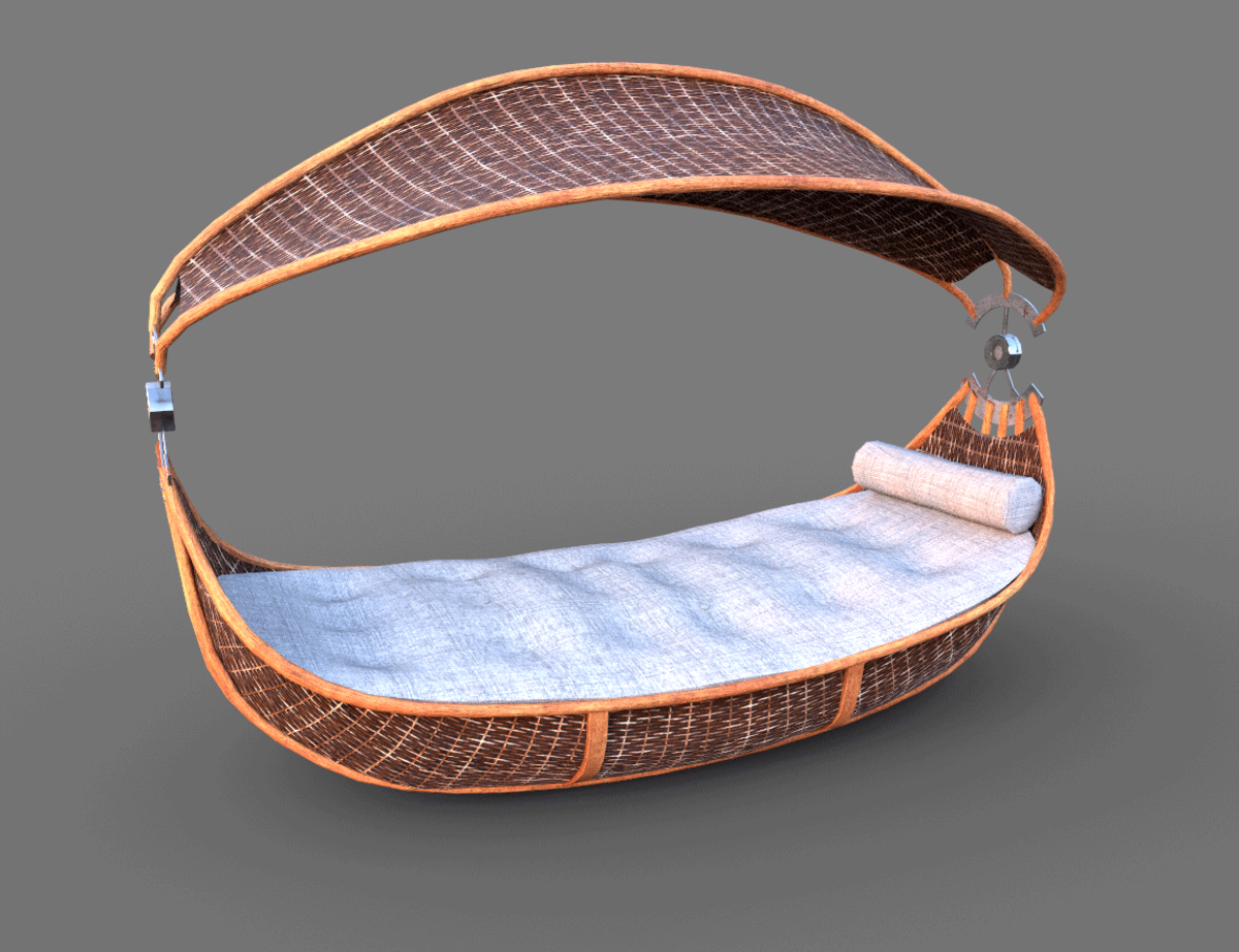 beach bed