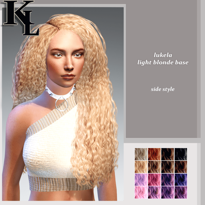 lukela-light blonde base-side style