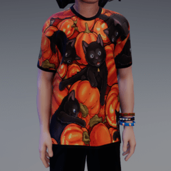 Cat Pumpkins - T-shirt