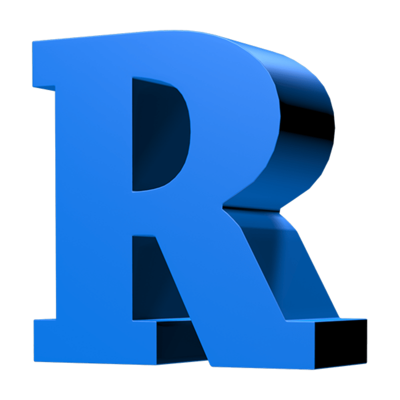LOOT: Letter R (Blue)