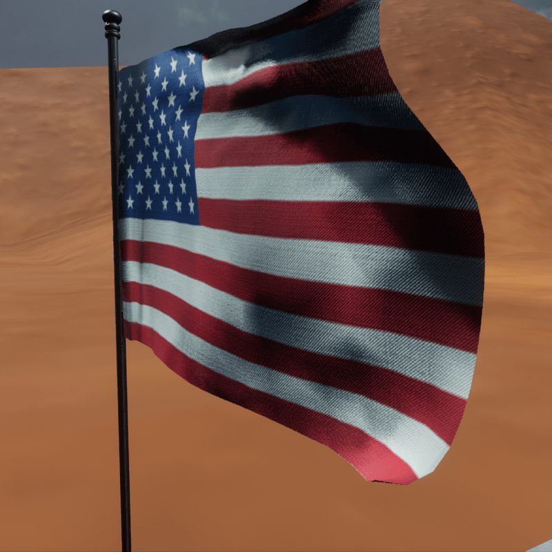 TKA Animated USA flag
