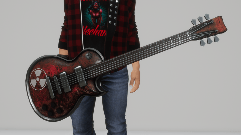 Toxic guitar X series (slatanic)