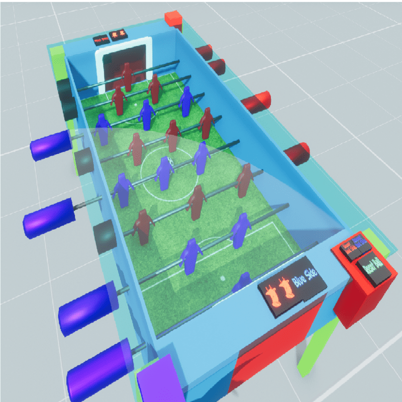 Fire Goats FoosBall Table