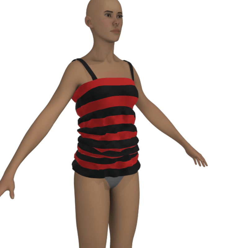 red and black t-shirt