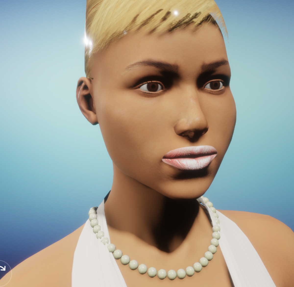 nude light pink 60's lips