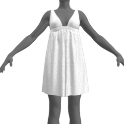Innocence Nightie - White Cotton