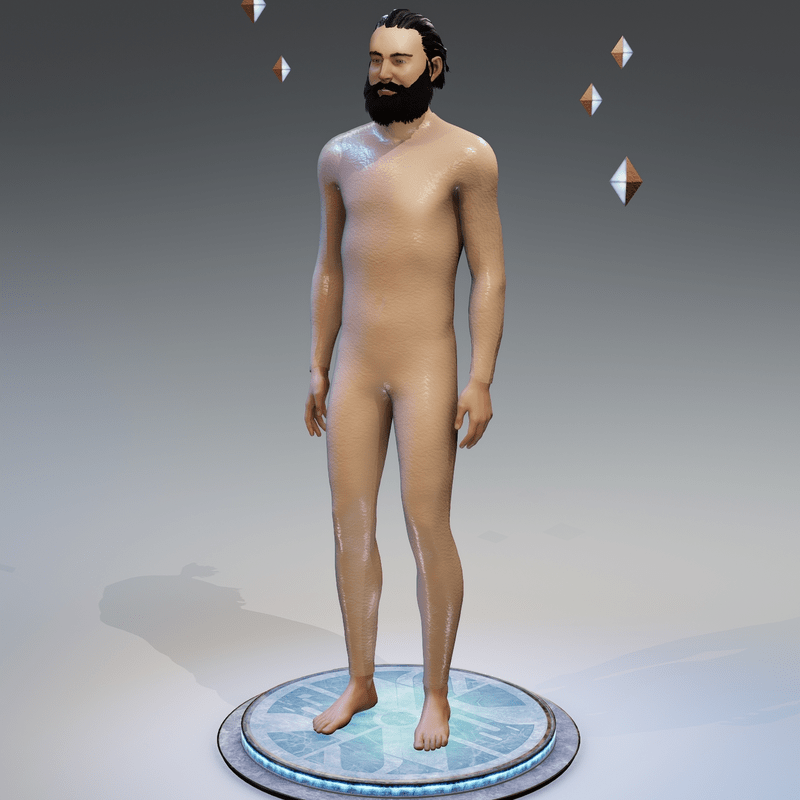 Synthetic Human Skin Bodysuit