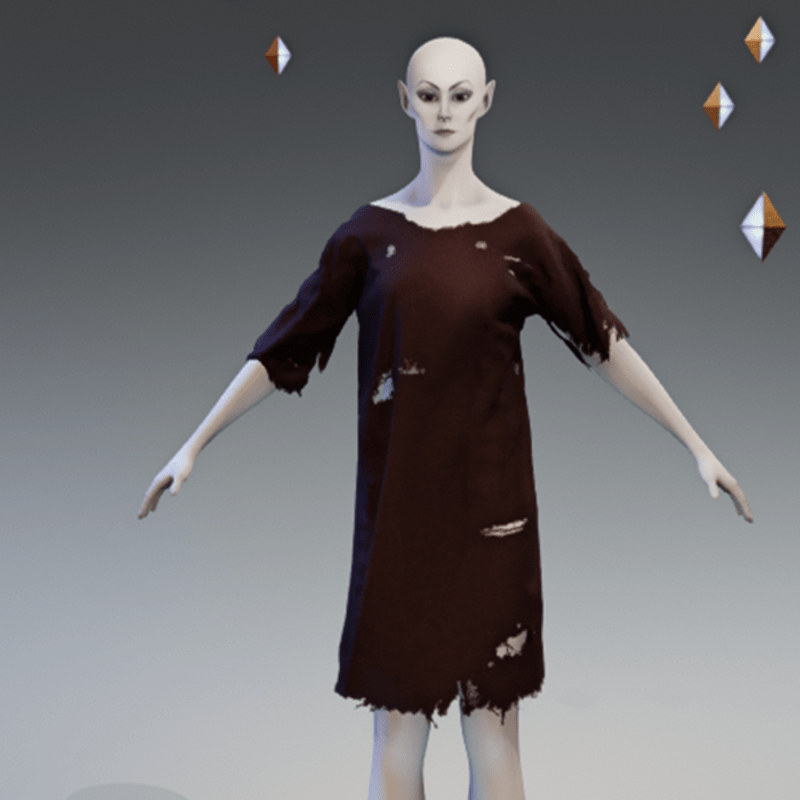 Halloween Zombie Dress