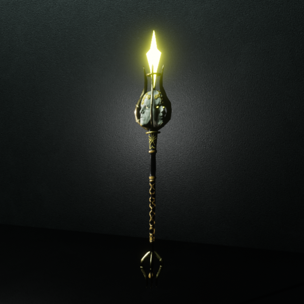 Scepter of Sin Yellow