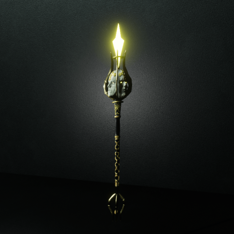 Scepter of Sin Yellow