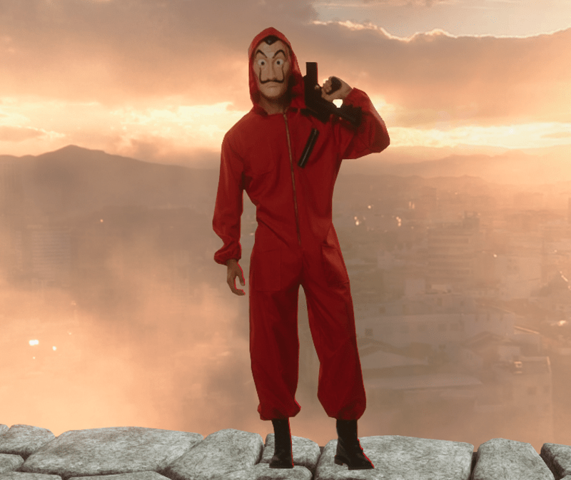 statu4 La Casa de Papel.