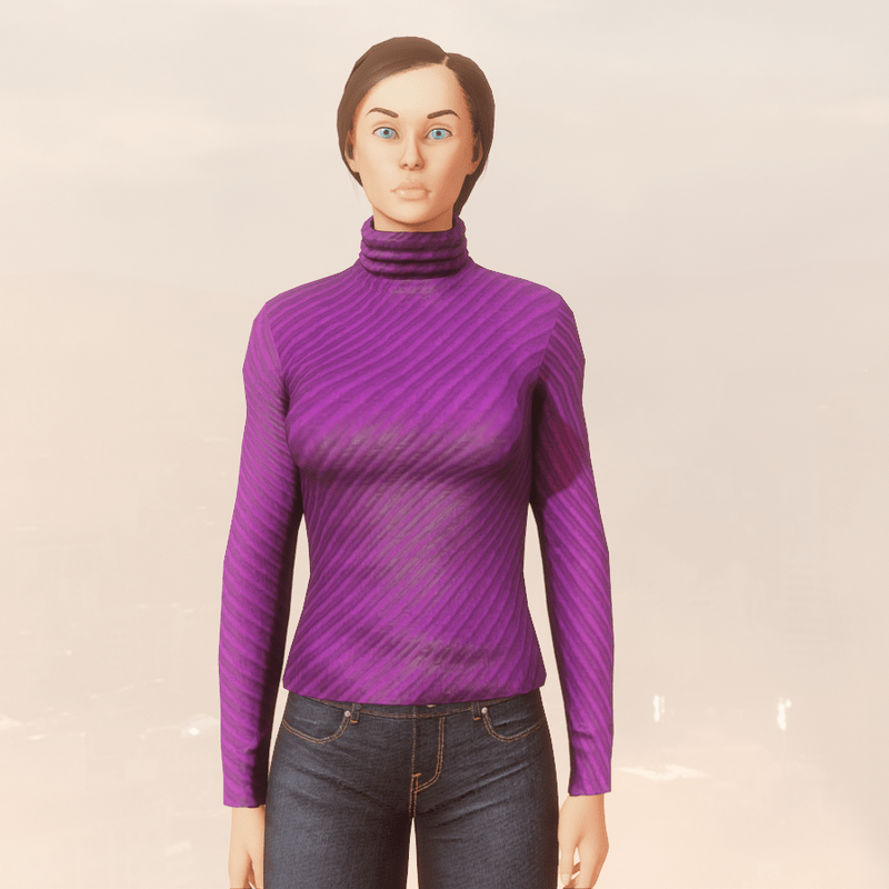 Dark Orchard Turtleneck