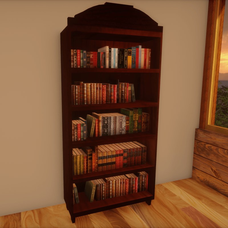 Mahogany Bookcase