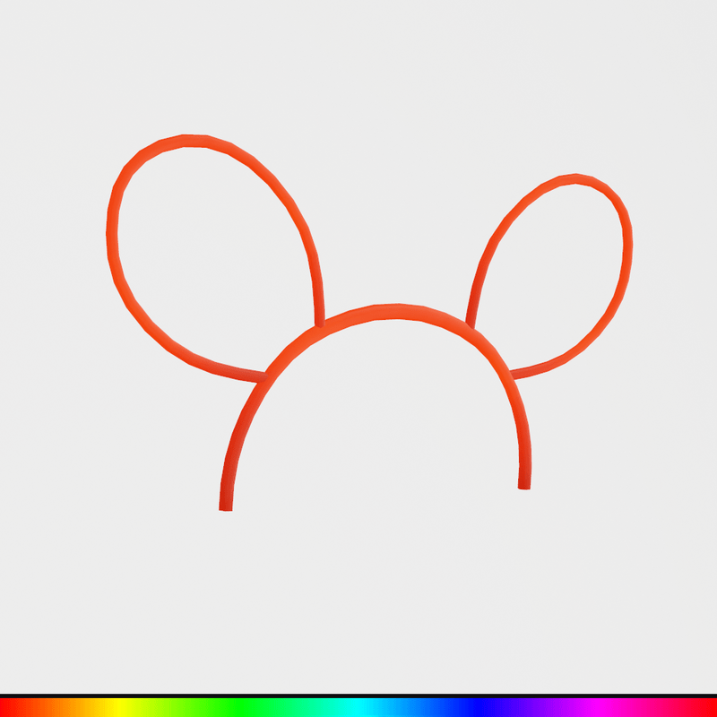 Glow in the Dark headband - Mouse