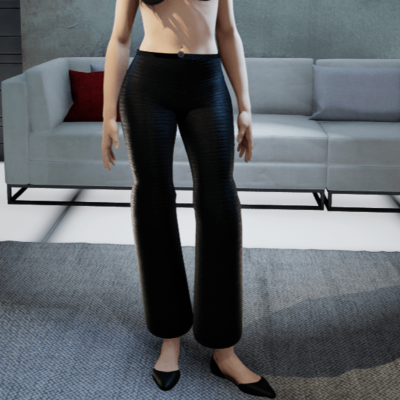 Black Corduroy Pants