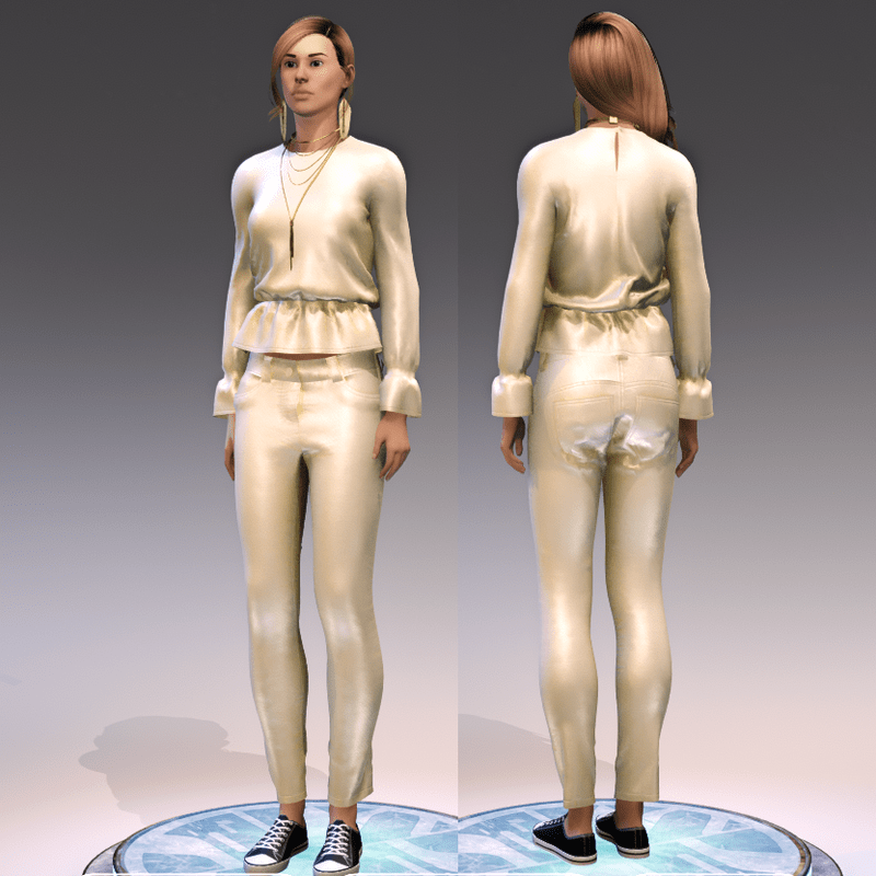 AV 2.0 Chic in the city set - yellow