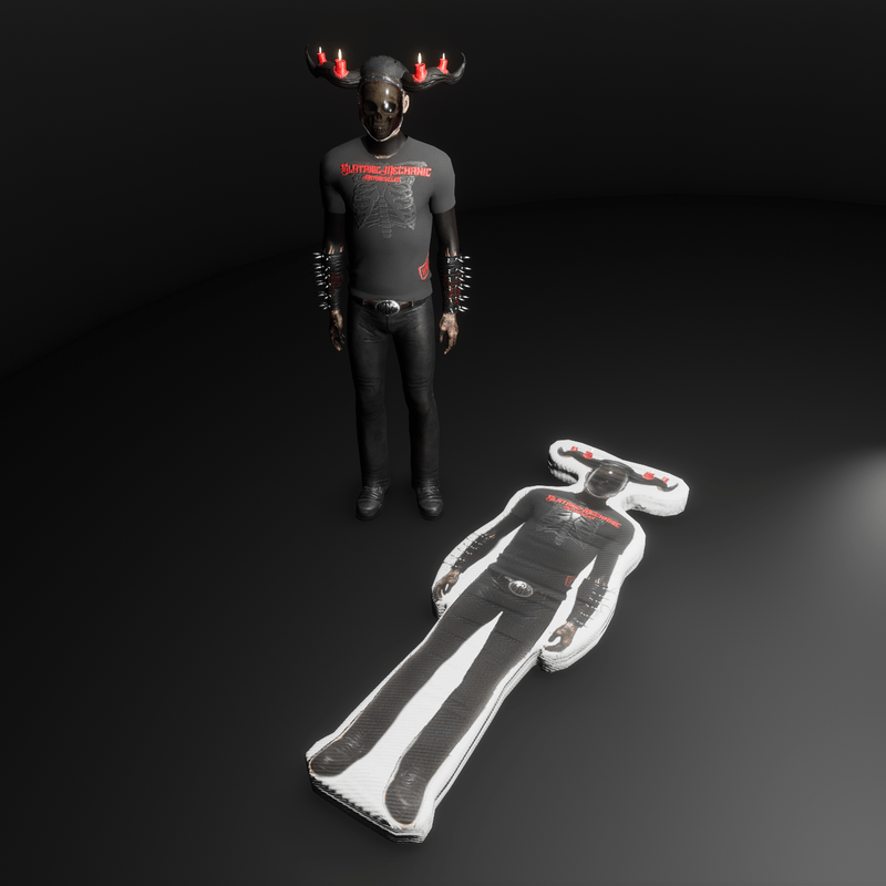 El'Diablo body pillow