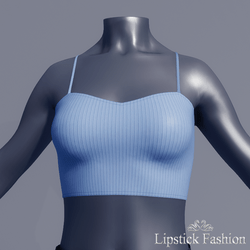 L.F. SOLENE TOP BLEU CIEL