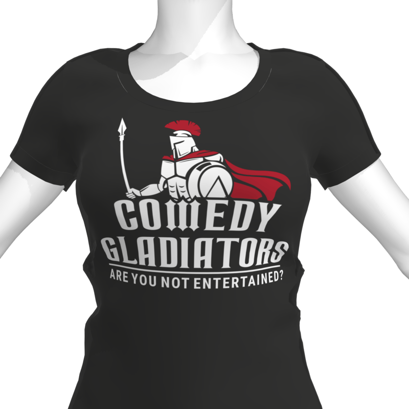 Comedy Gladiators T-Shirt - Female