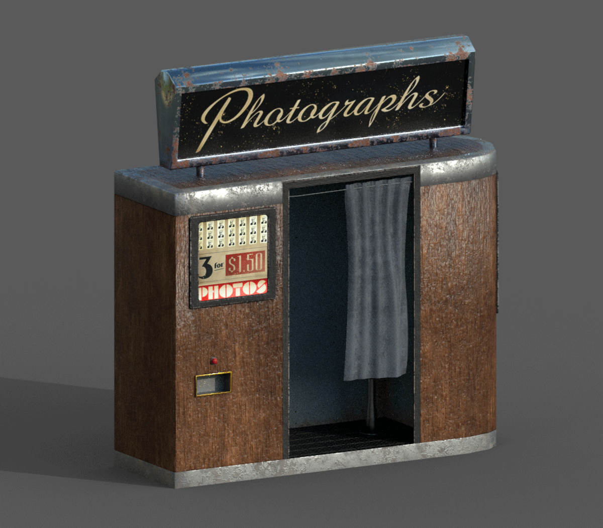 old photo booth