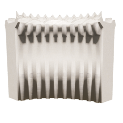 Basic Castle interior 90deg Curved wall