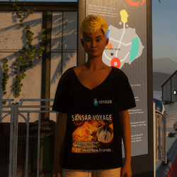 Sansar Voyage - Voyager Shirt - Female Version