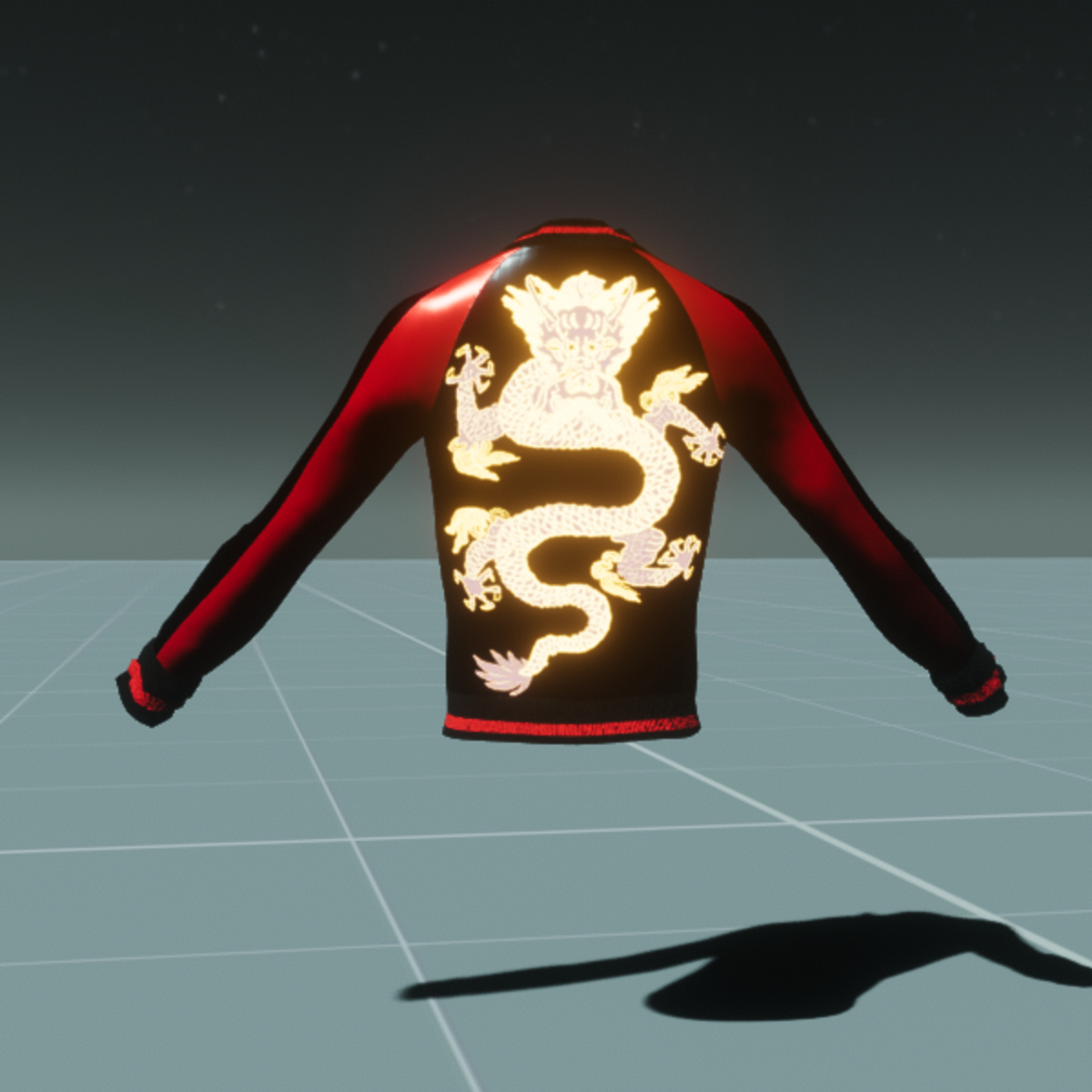 Dragon Jacket Red/Black