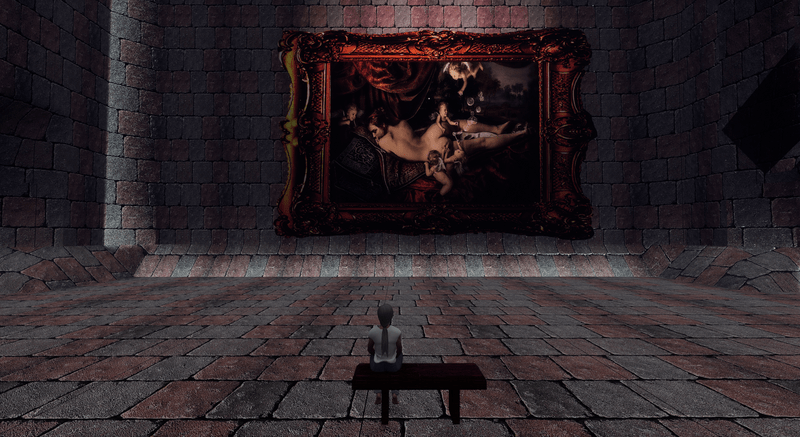 Baroque Bubble Lady with Putti