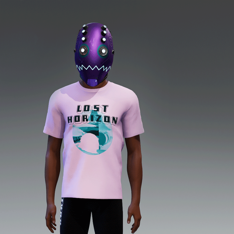 PINK LH2 Logo T-Shirt