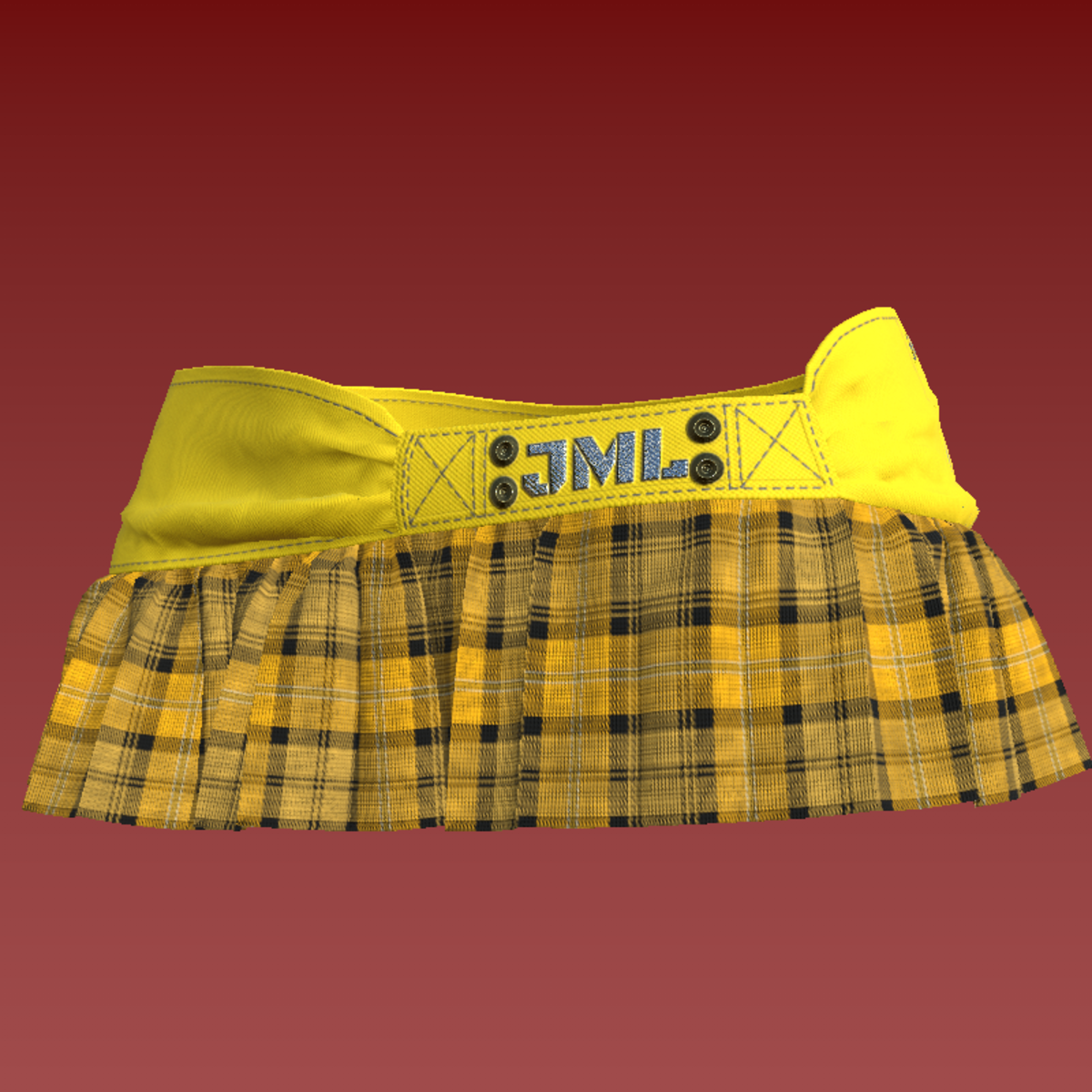 ISSA_ SKIRT_ YELLOW_