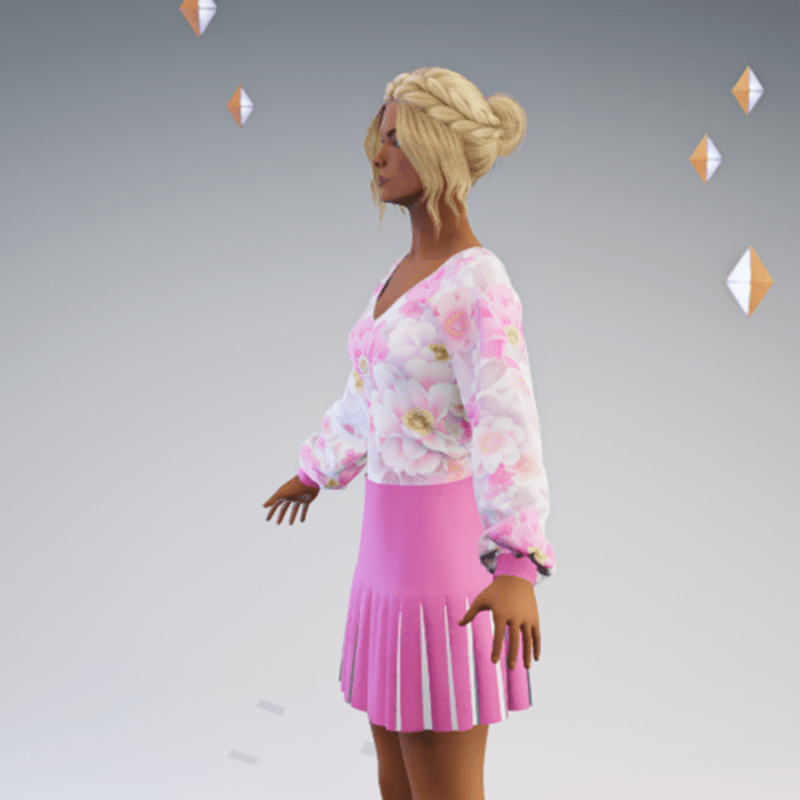 Pleated Skirt Outfit #6