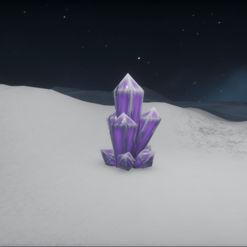 Ice-Crystals PURPle-cluster