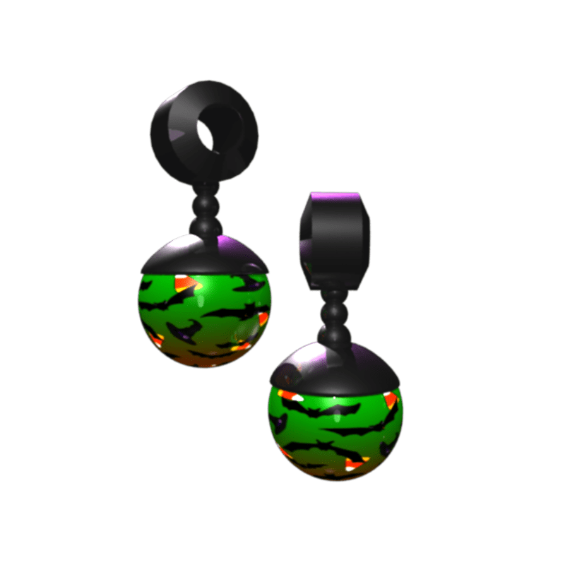 Male Halloween Themed Earrings
