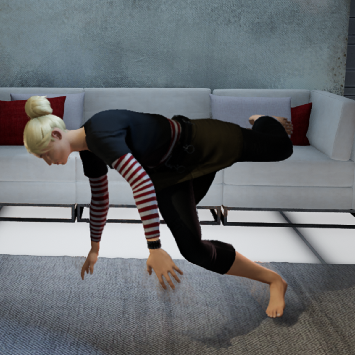 Breakdance 5 (Female) Abranimations