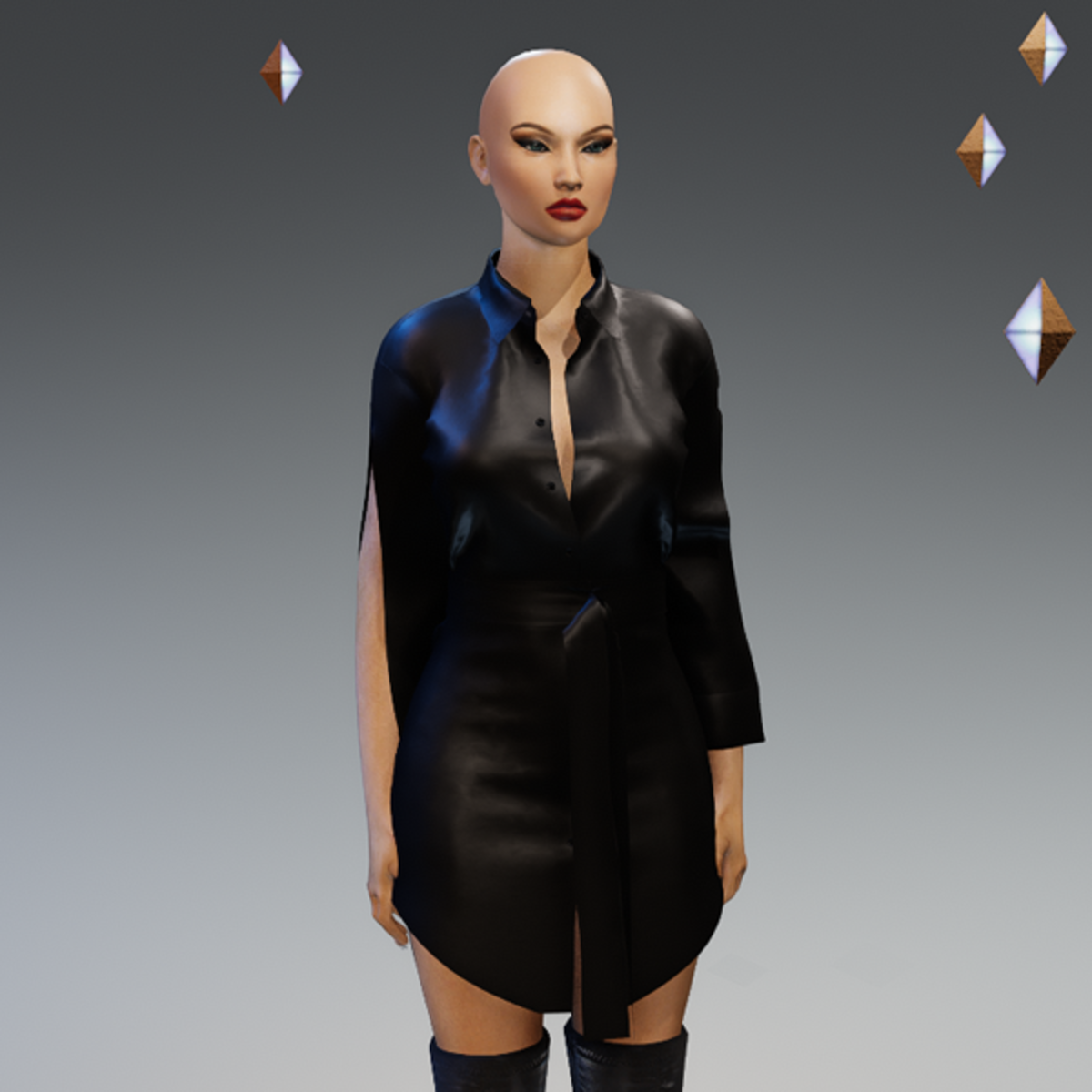 Shirt Top ---- black