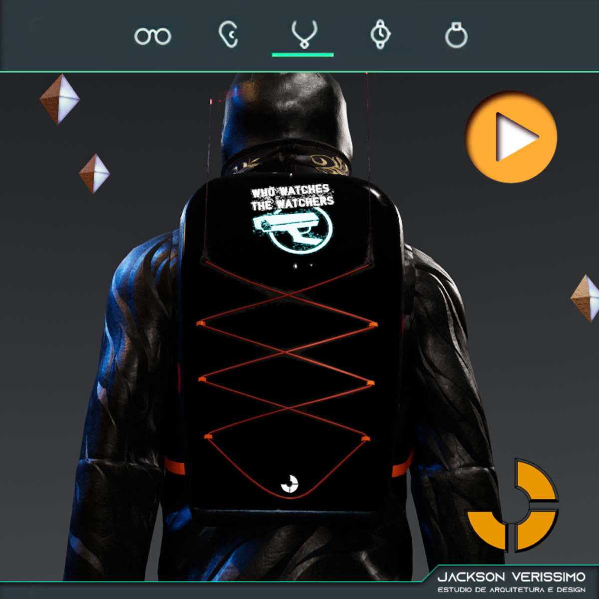 Backpack Minimal Watchers