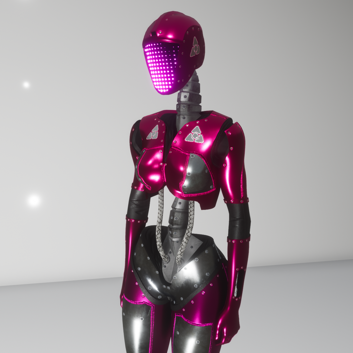 Lady Futura avatar (pink animated)