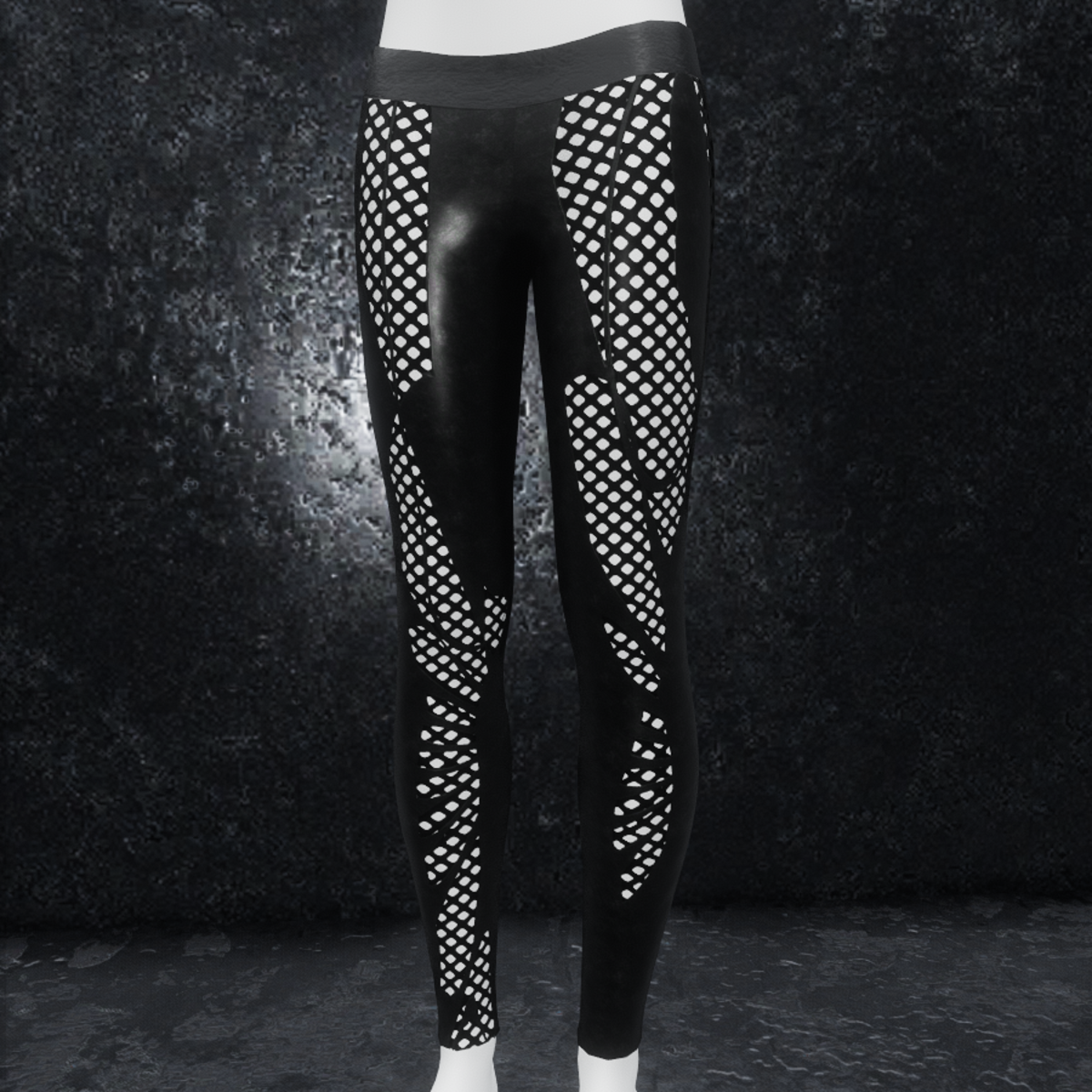 Leggings Steel Alpha black