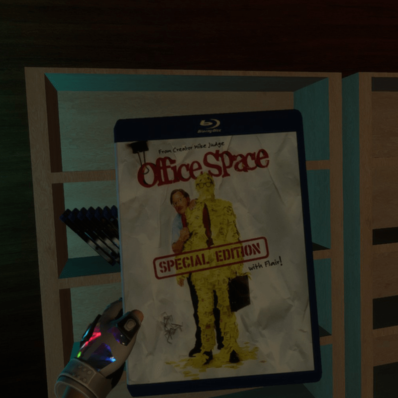 office space bluray case