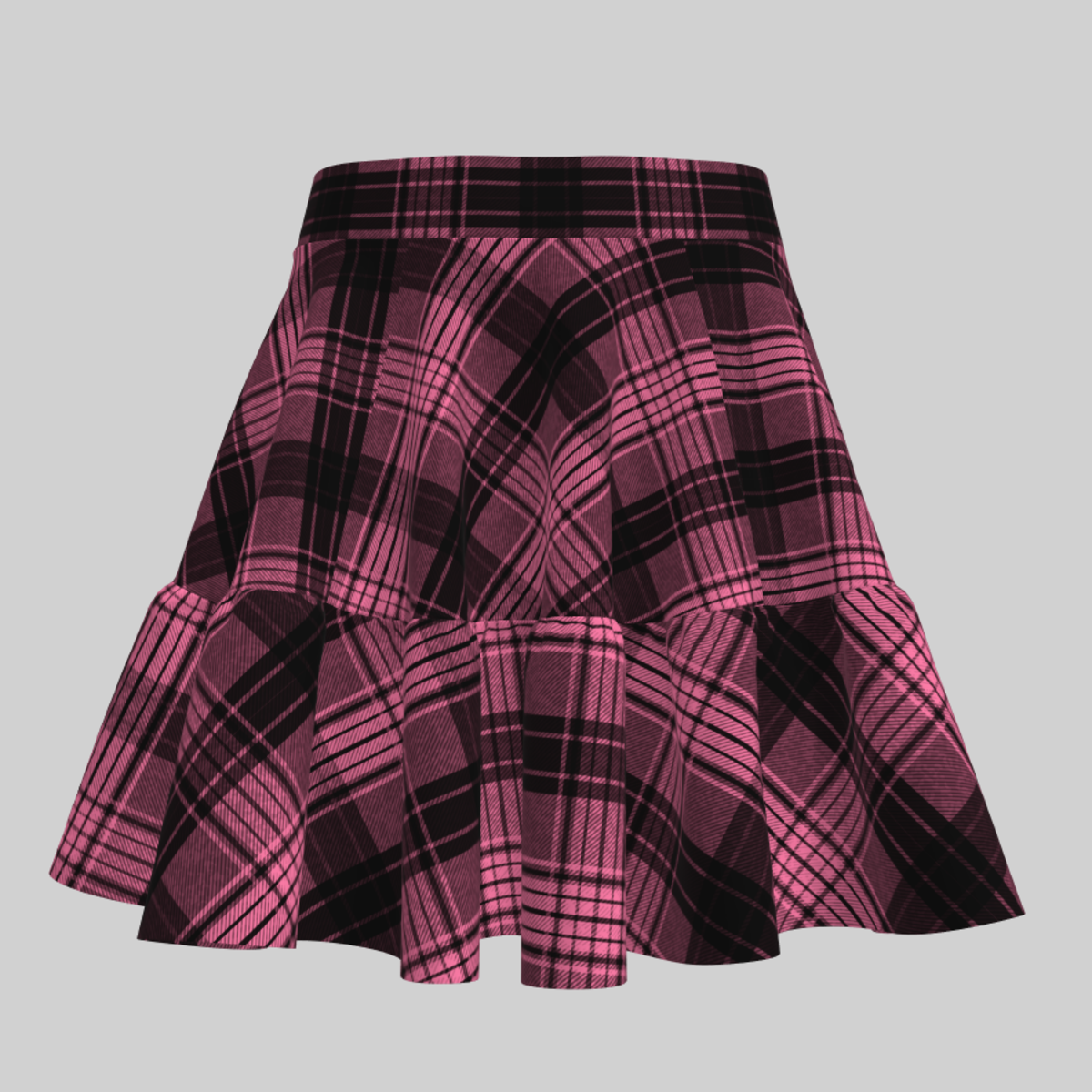 Skirt Amy Plaid Light Pink 2.0