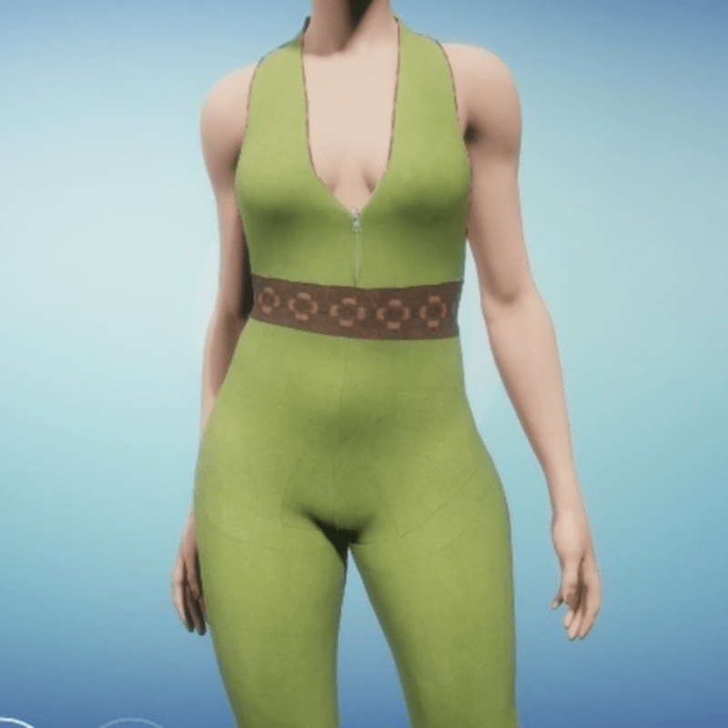 Beautiful green dress