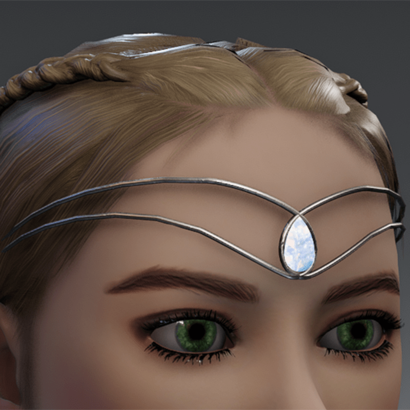 Emissive opal Circlet