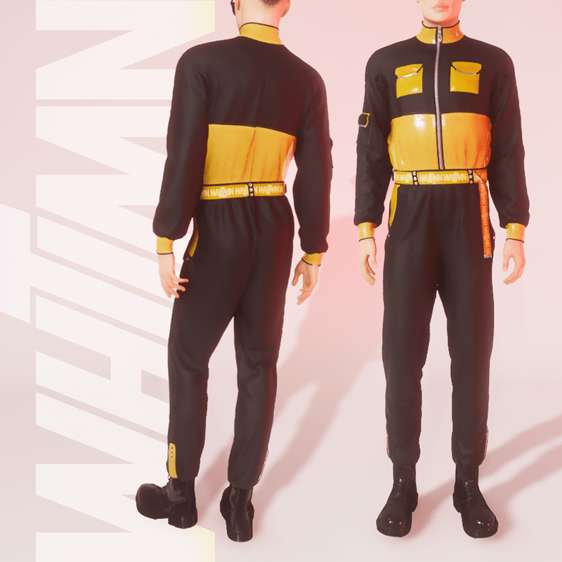 V.to.B Jumpsuit Yellow M