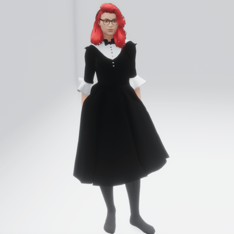 Female Tuxedo Dress (TM)