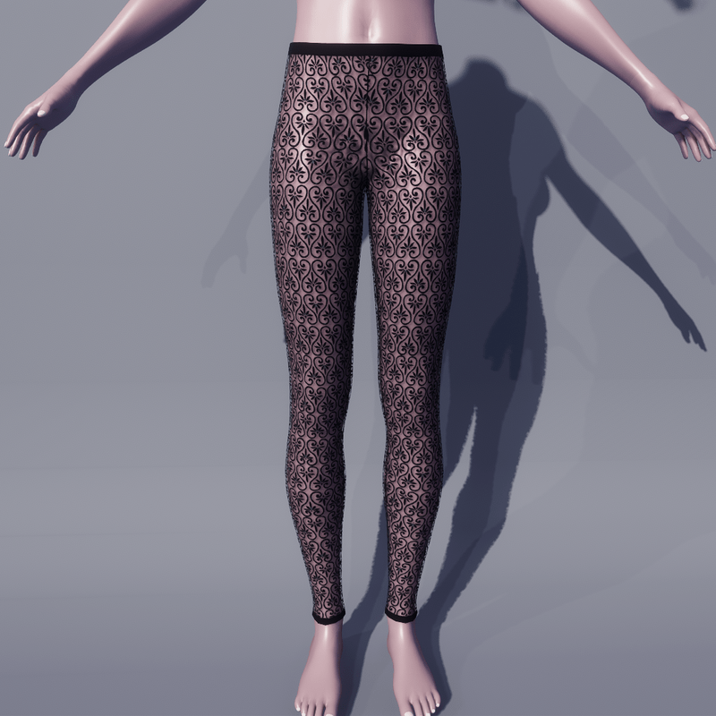 L.F. MICHELLE LEGGING LACE2