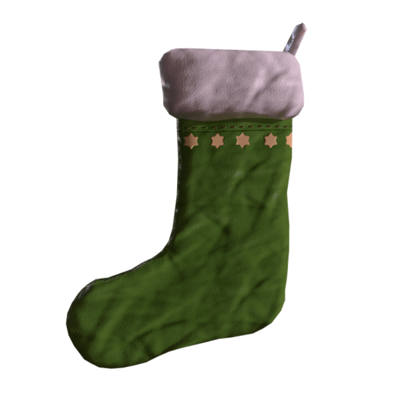 Christmas Sock Green