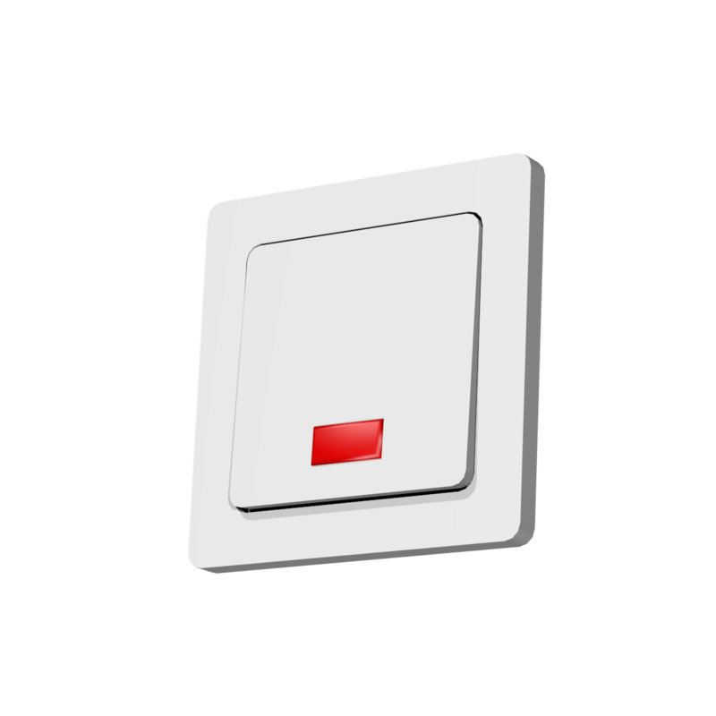 Switch Flat style B white with light